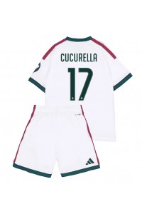 Real Madrid Marc Cucurella #17 Jalkapallovaatteet Lasten Kotipeliasu 2026-27 Lyhythihainen (+ Lyhyet housut)
